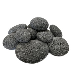 Roca Lava Black Pebble | Por Peso | Riverest