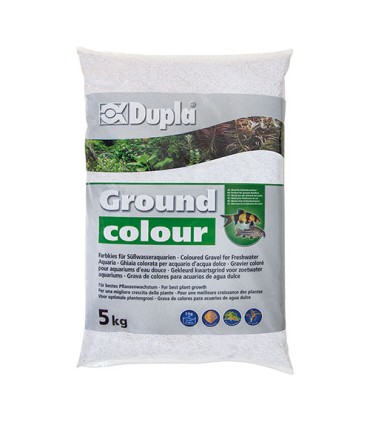 Grava Ground Colour Snow White 0.5-1.4 mm Dupla