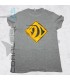 Camiseta Señal Coral Fish Gris