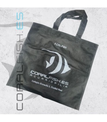 Bolsa de Tela Coral Fish Negra