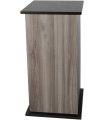 Mesa Scaper Cube Silver Oak 40x40x80 cm | SERA