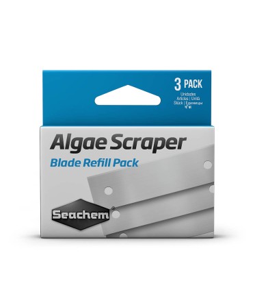 Algae Scraper Kit de 3 Cuchillas de Repuesto | Seachem