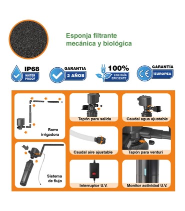 Filtro Interno UV Lamp Hygger