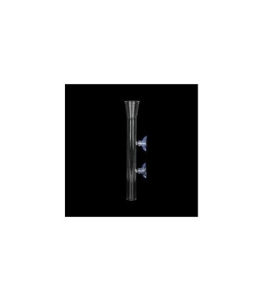 Tubo Alimentador de Cristal 30cm