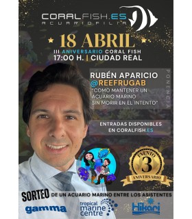 Rubén Aparicio @Reefrugab | Evento III Aniversario Coral Fish