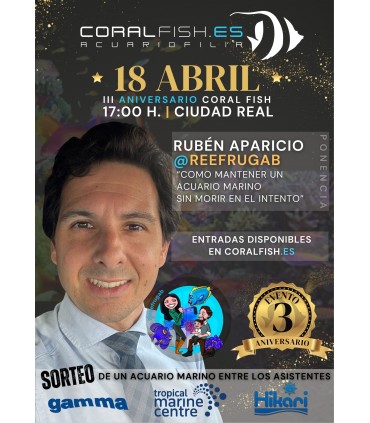 Rubén Aparicio @Reefrugab | Evento III Aniversario Coral Fish