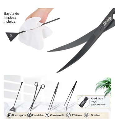 Set Herramientas Aquascaping Inox | Hygger