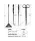 Set Herramientas Aquascaping Inox | Hygger