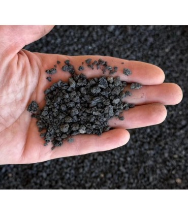 Gravel Lava Black 3-6mm 3Kg | Riverest