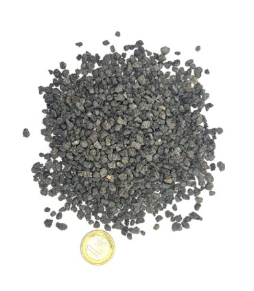 Gravel Lava Black 3-6mm 1.5Kg | Riverest