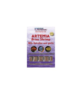 Artemia con Spirulina y Ajo Congelada 100g | Ocean Nutrition