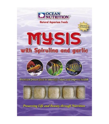 Mysis con Spirulina y Ajo Congelados 100g | Ocean Nutrition